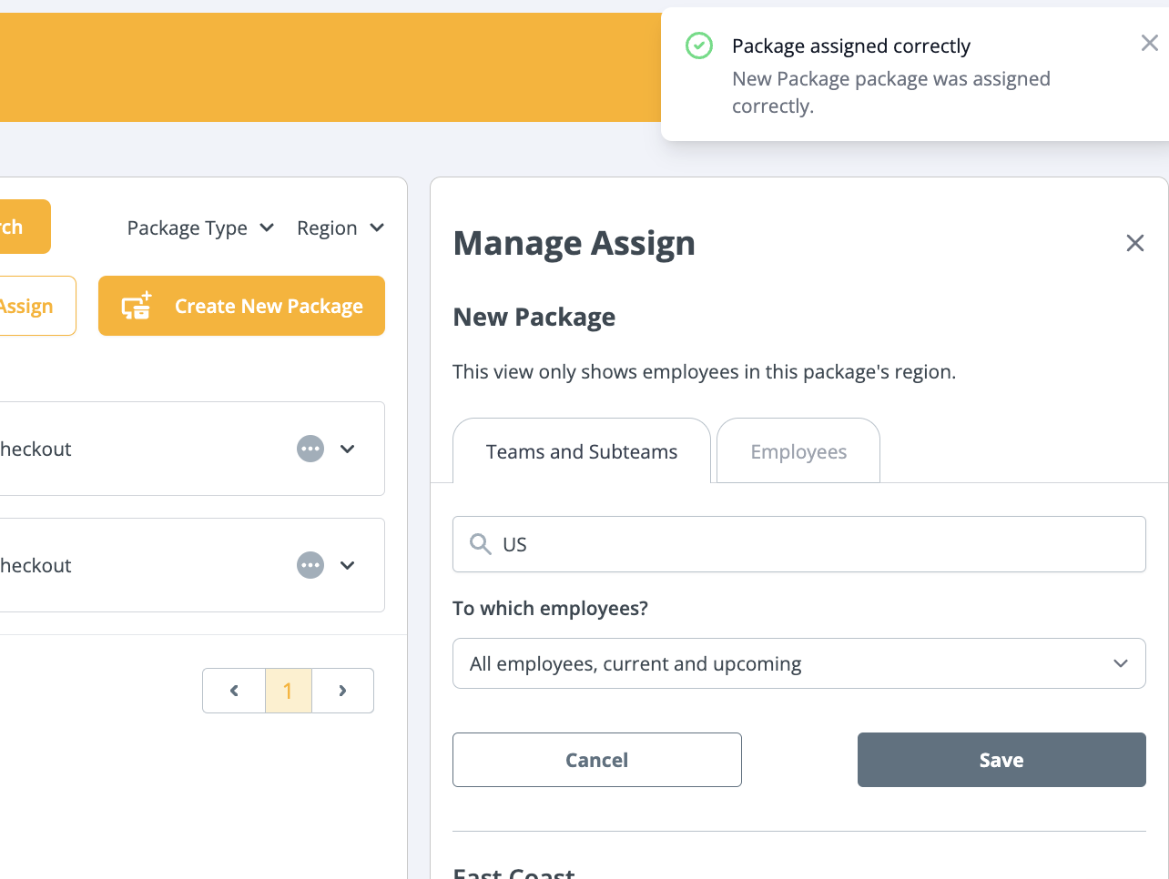 Assign to Teams