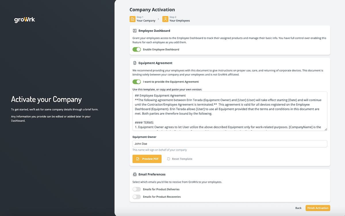 Onboarding