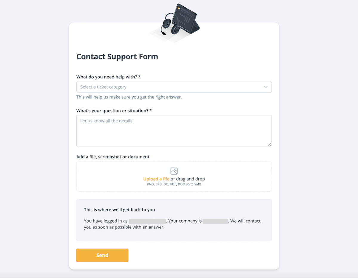 Support Tickets